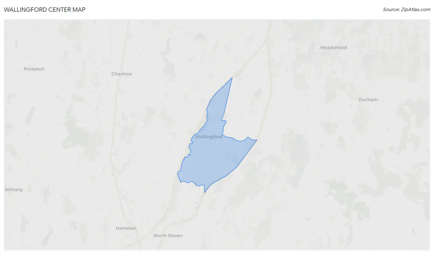 Wallingford Center Map