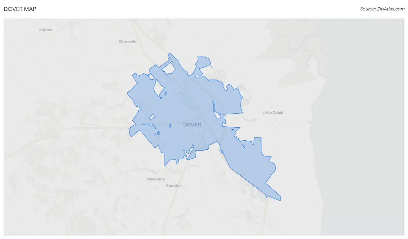 Dover Map