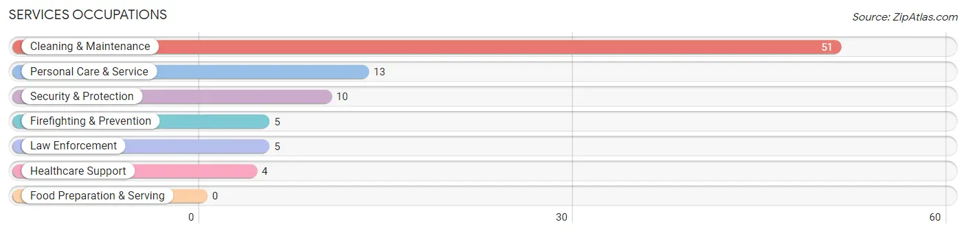 Services Occupations in Archer