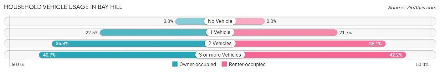 Household Vehicle Usage in Bay Hill
