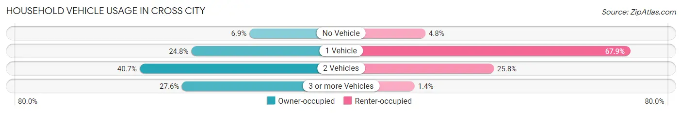 Household Vehicle Usage in Cross City