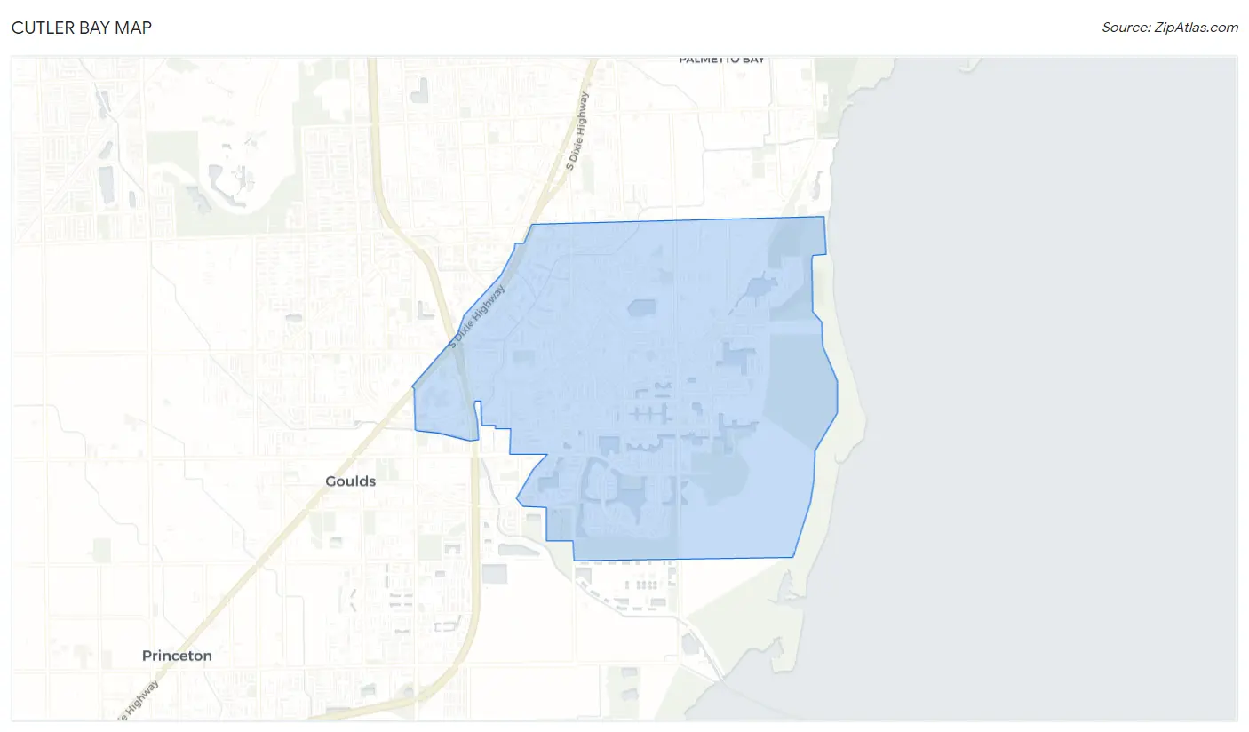 Cutler Bay Map