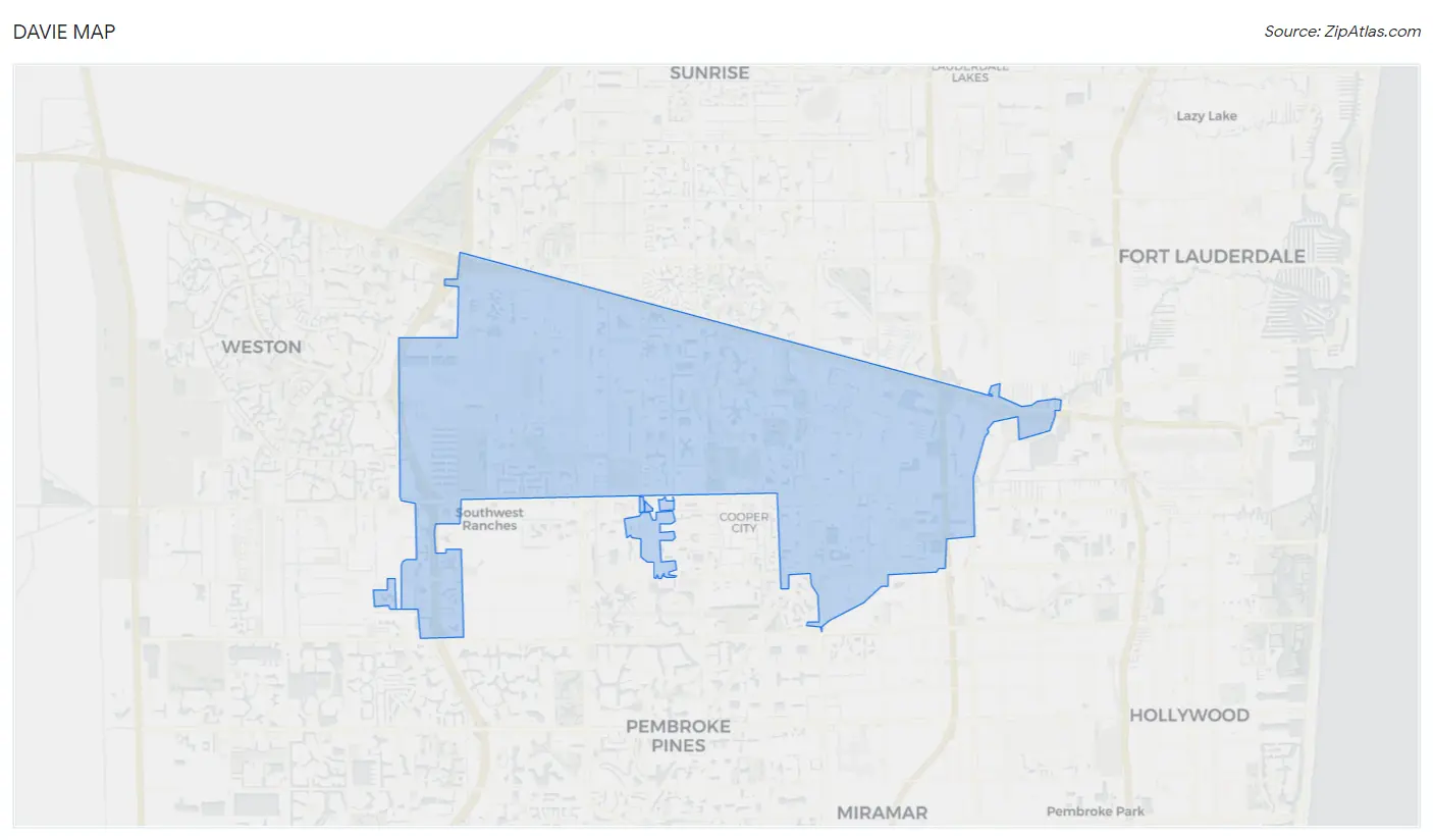 Davie Map