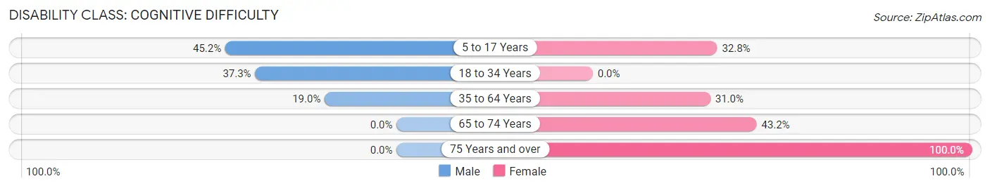 Disability in Five Points: <span>Cognitive Difficulty</span>