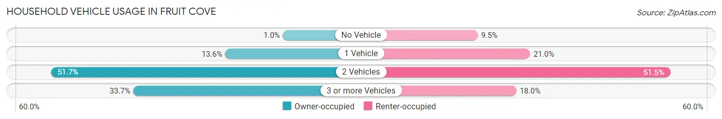 Household Vehicle Usage in Fruit Cove