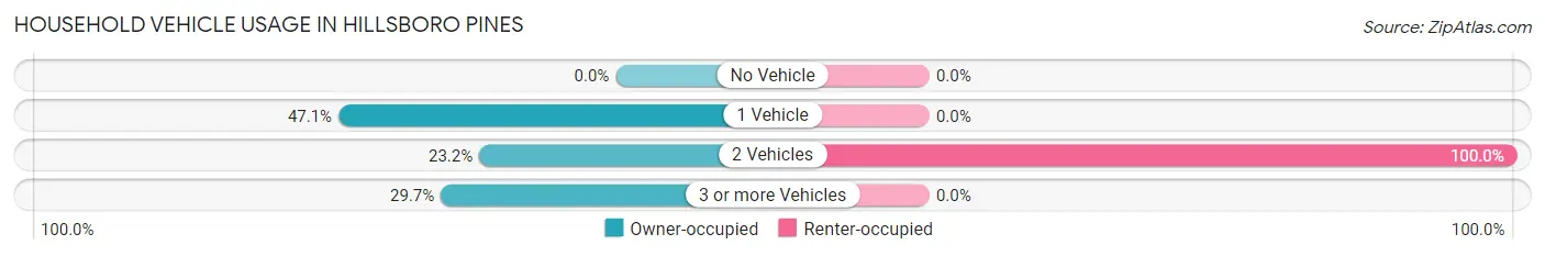 Household Vehicle Usage in Hillsboro Pines