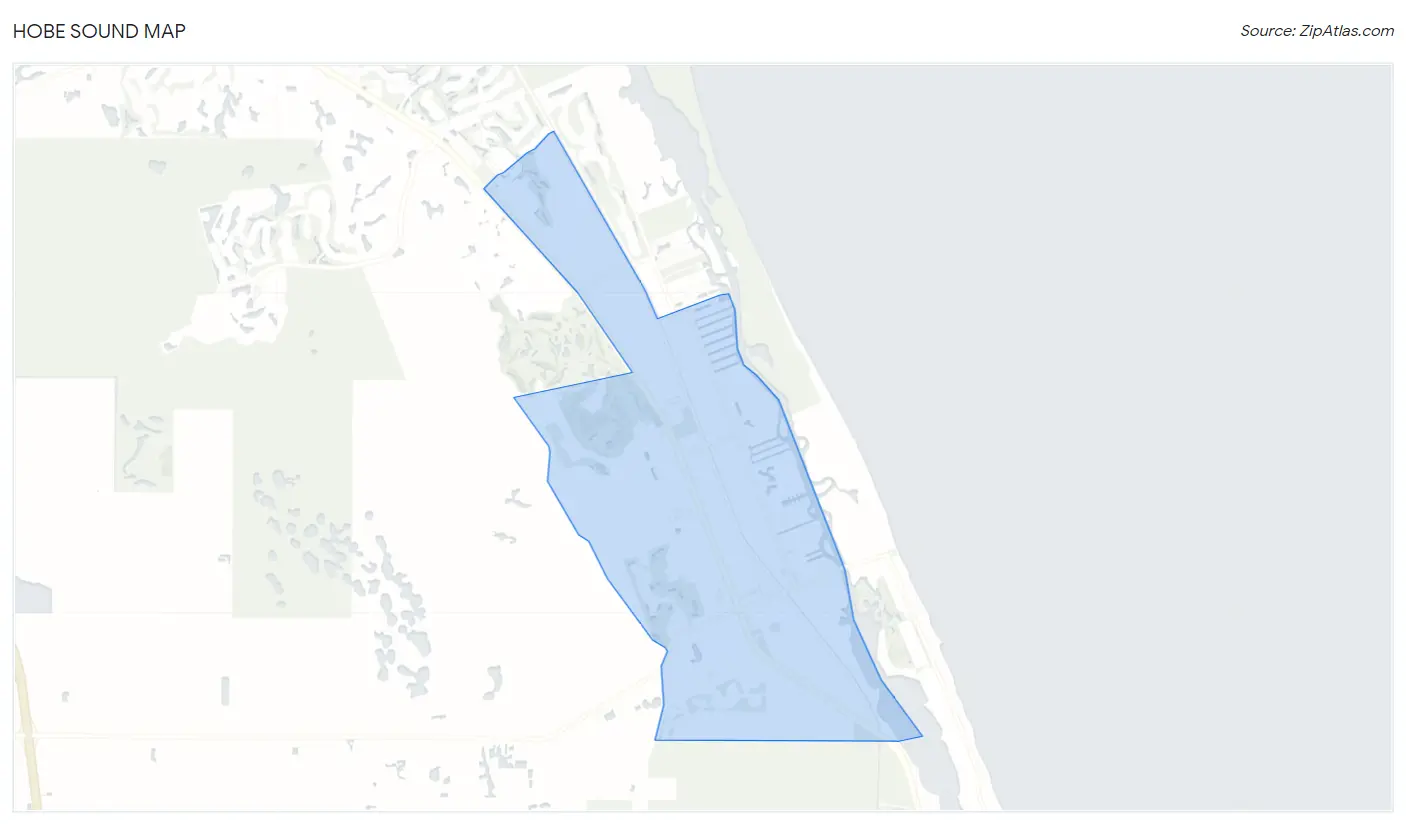 Hobe Sound Map