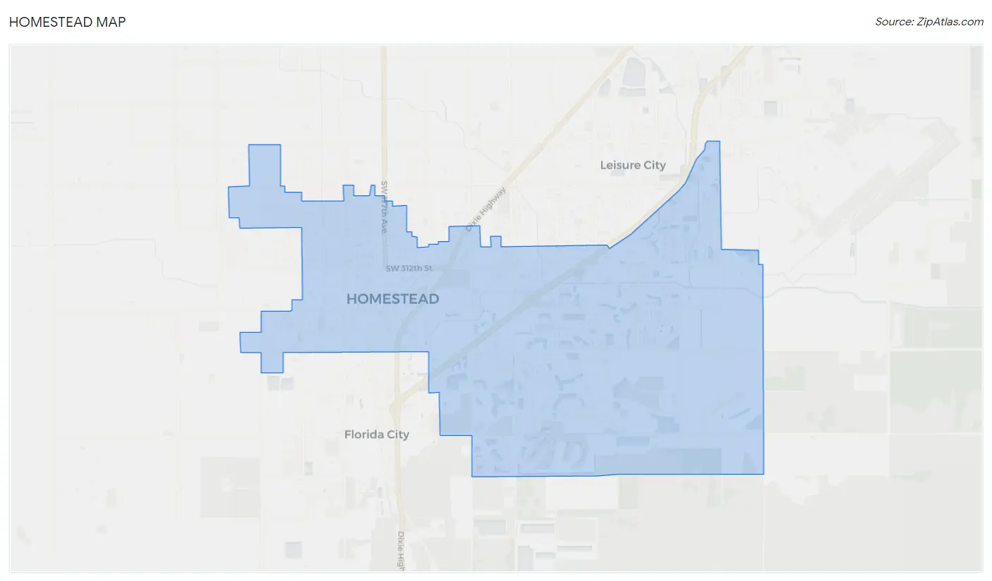 Homestead Map