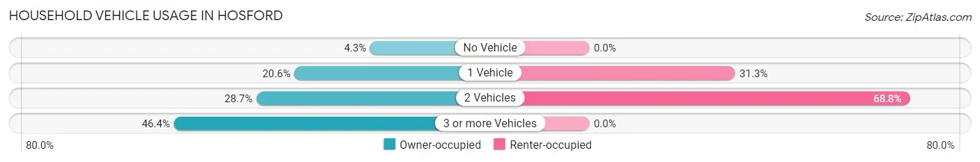 Household Vehicle Usage in Hosford
