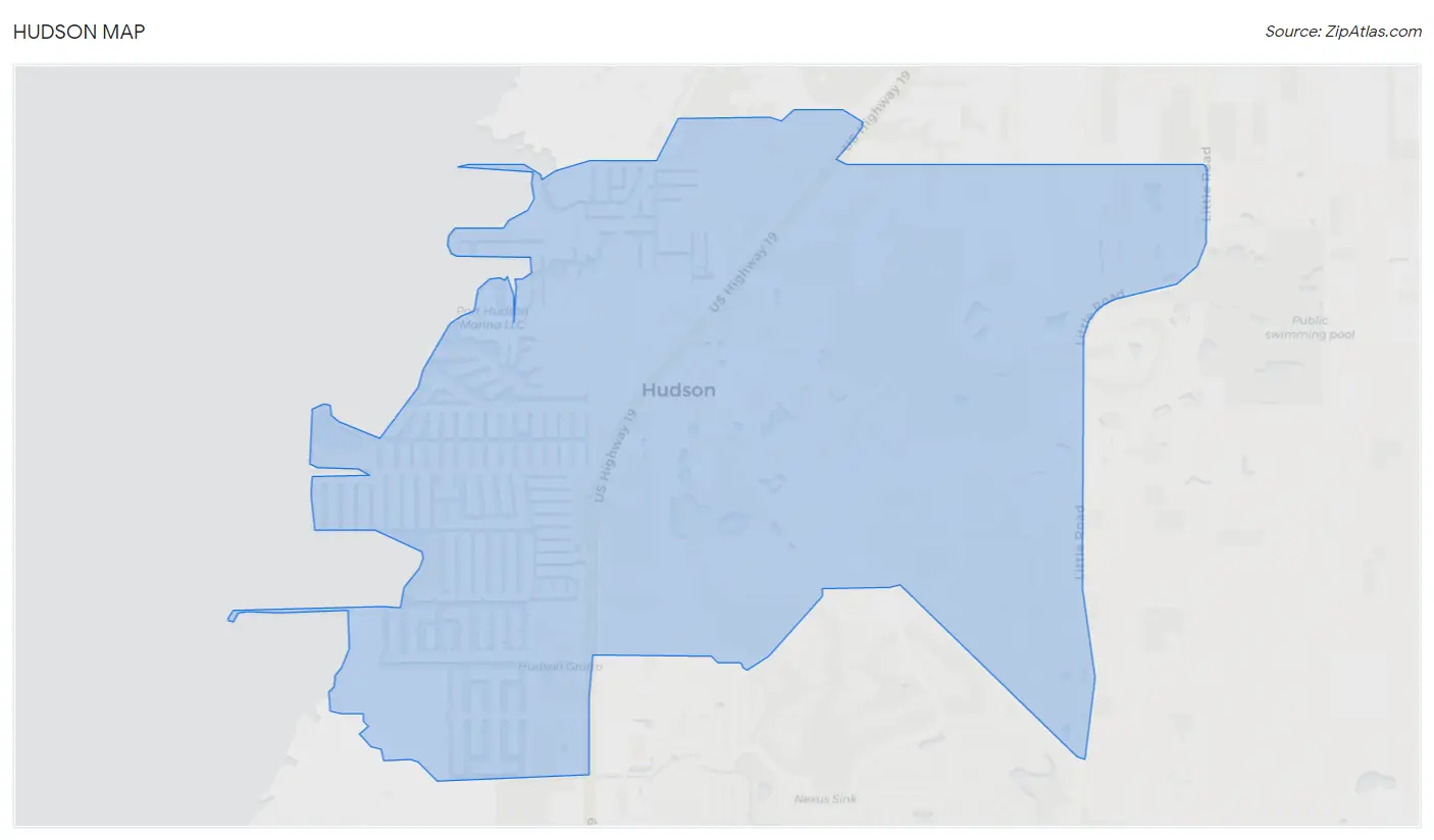 Hudson Map