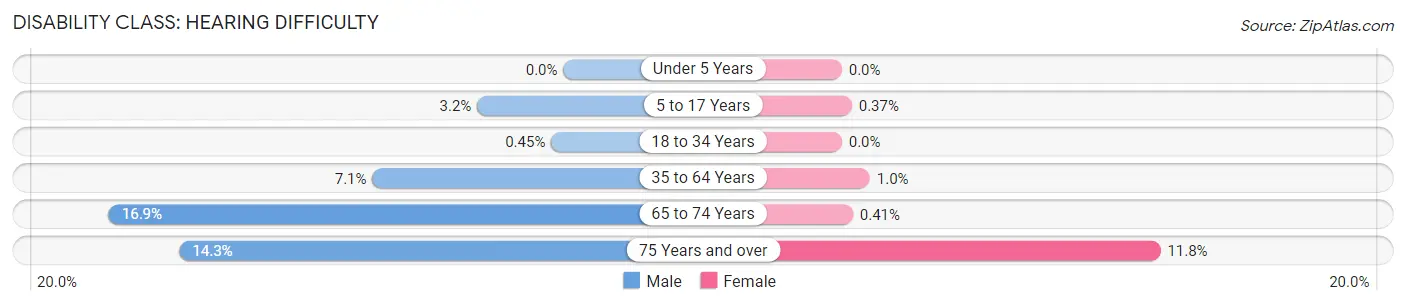 Disability in Maitland: <span>Hearing Difficulty</span>