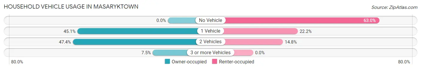 Household Vehicle Usage in Masaryktown
