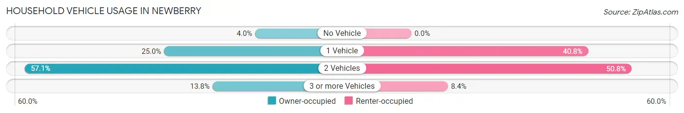 Household Vehicle Usage in Newberry