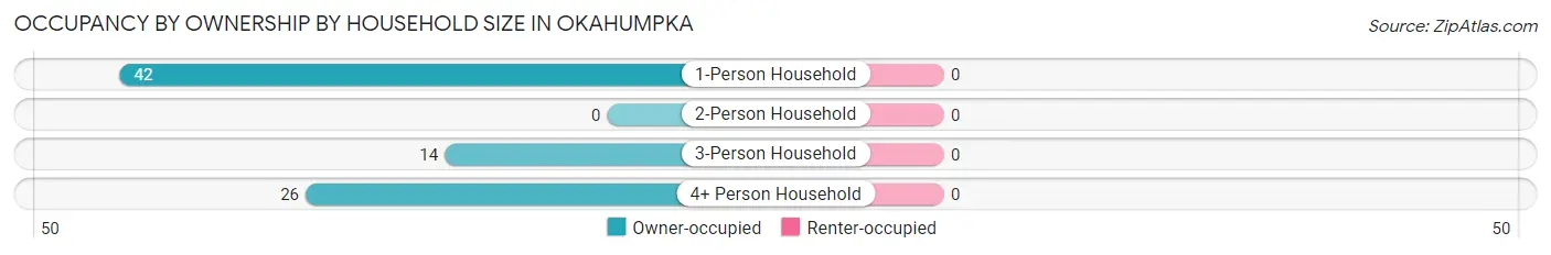 Occupancy by Ownership by Household Size in Okahumpka
