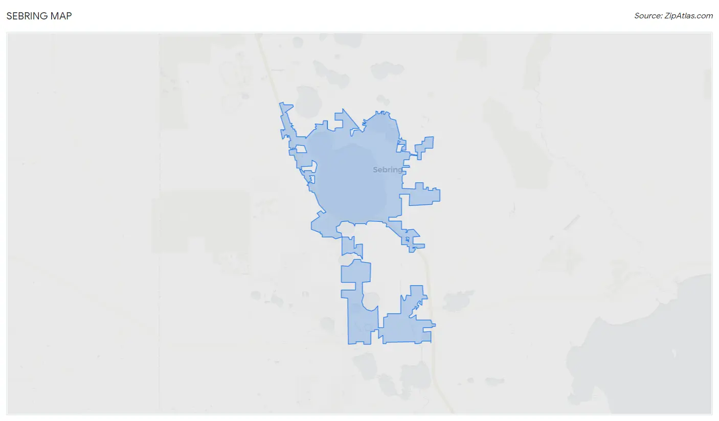 Sebring Map