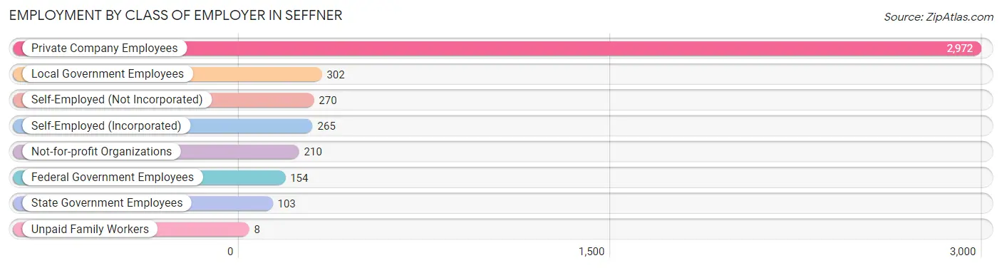 Employment by Class of Employer in Seffner