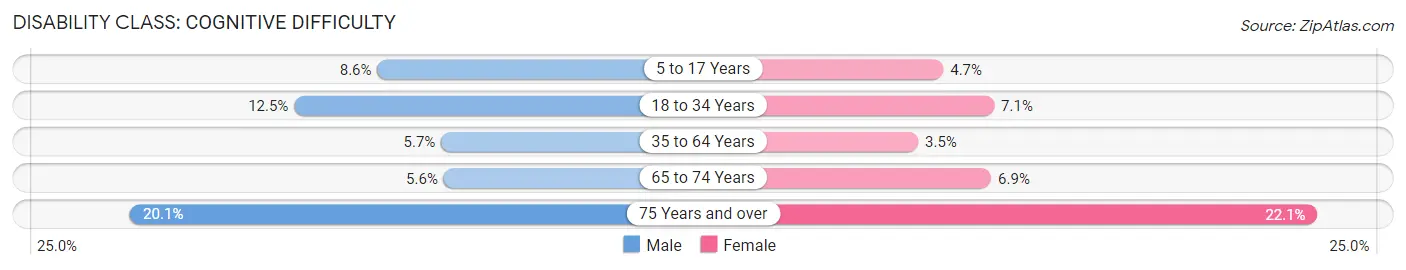 Disability in St Cloud: <span>Cognitive Difficulty</span>