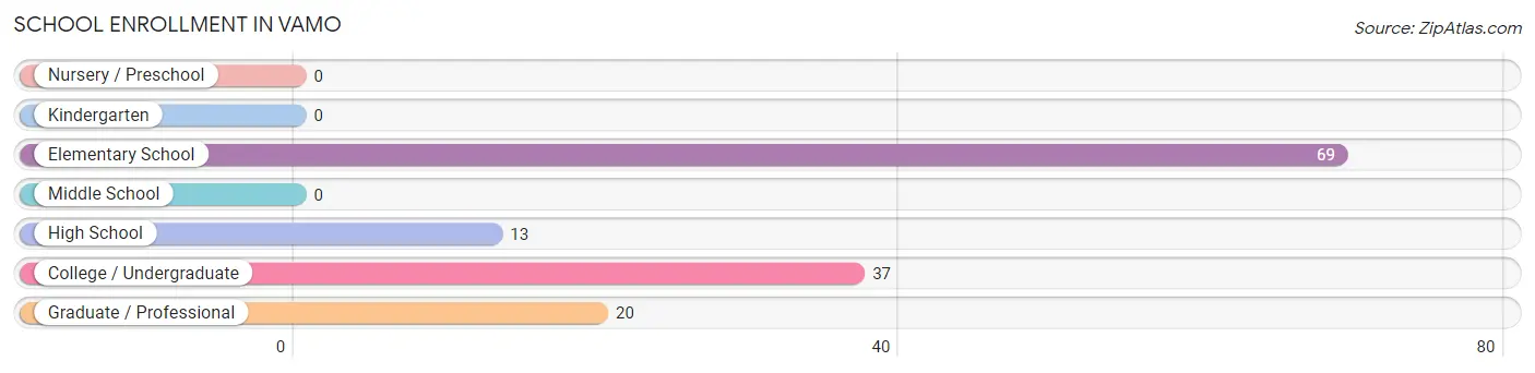 School Enrollment in Vamo