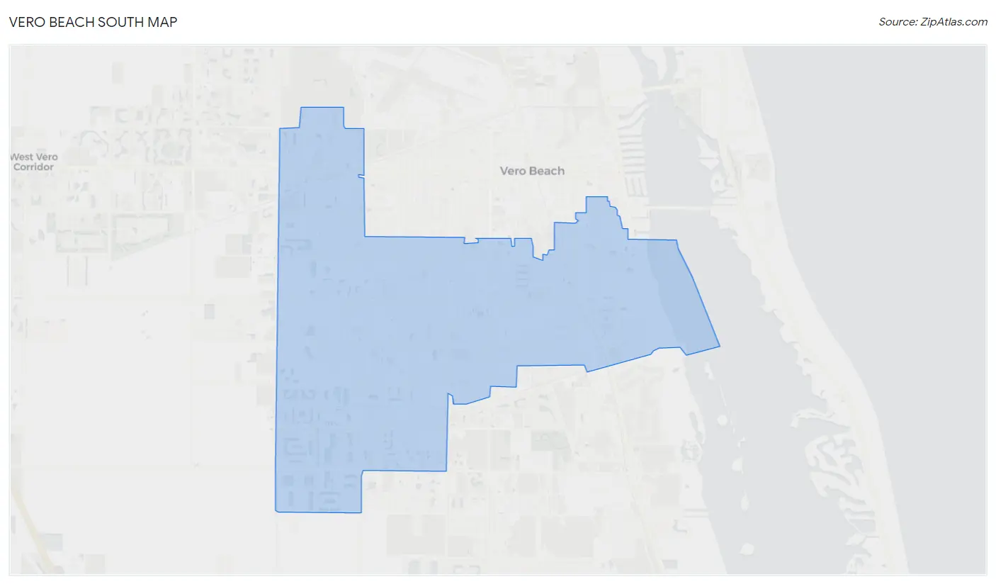 Vero Beach South Map