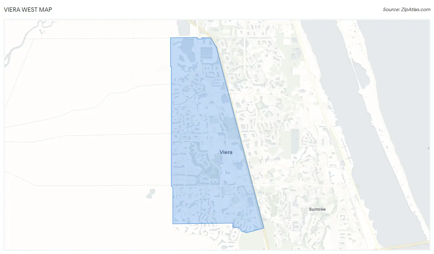 Viera West Map