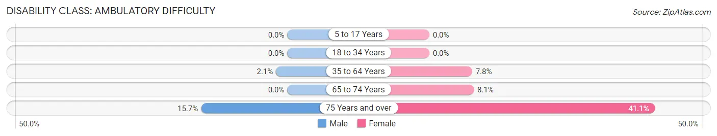 Disability in Avondale Estates: <span>Ambulatory Difficulty</span>