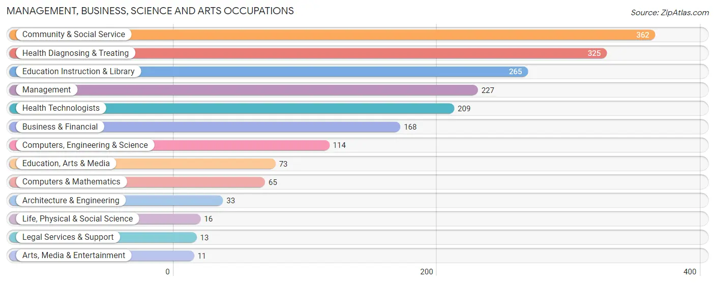 Management, Business, Science and Arts Occupations in Bemiss