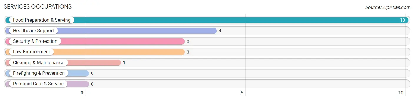 Services Occupations in Chauncey