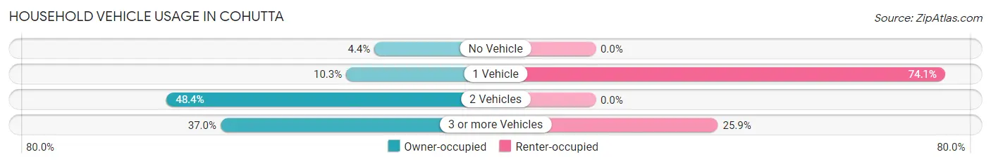 Household Vehicle Usage in Cohutta