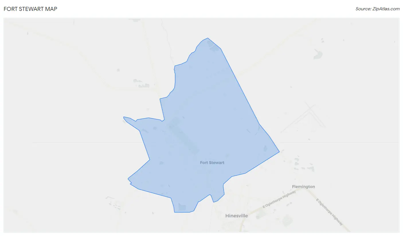 Fort Stewart Map