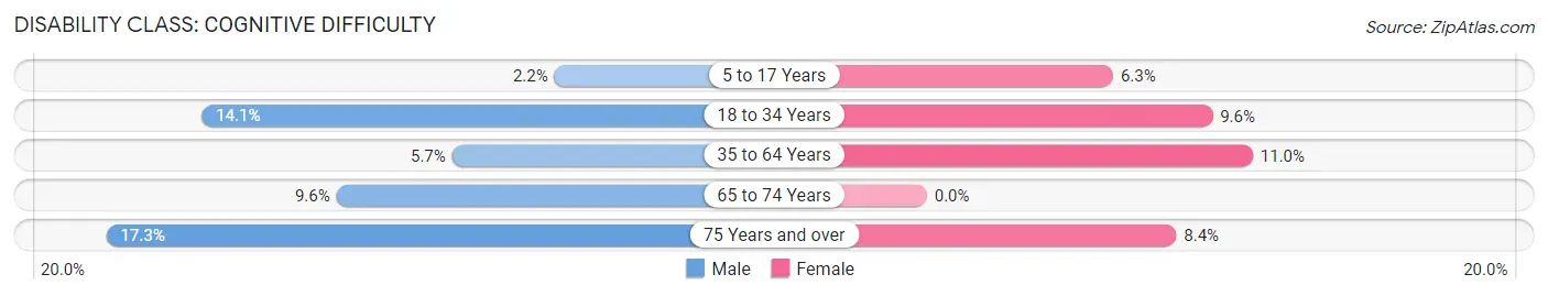 Disability in Jasper: <span>Cognitive Difficulty</span>