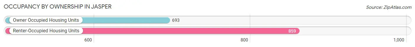 Occupancy by Ownership in Jasper