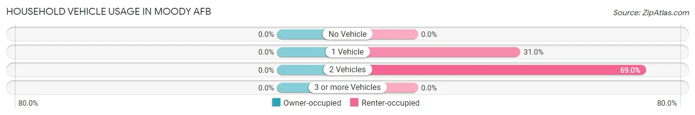 Household Vehicle Usage in Moody AFB