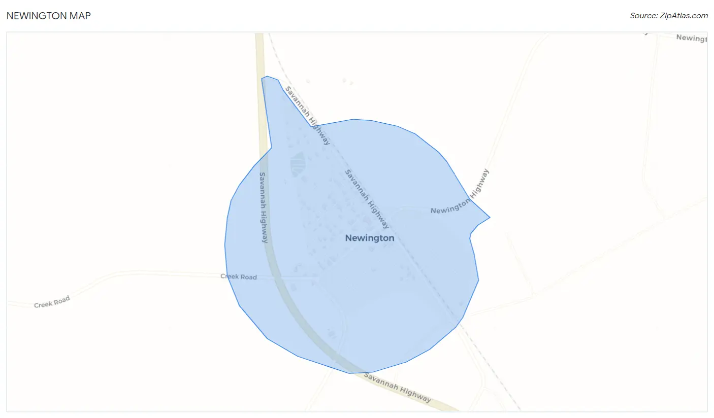 Newington Map