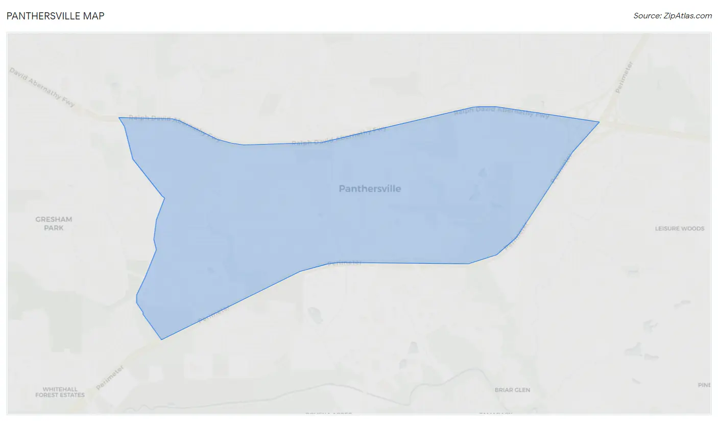 Panthersville Map