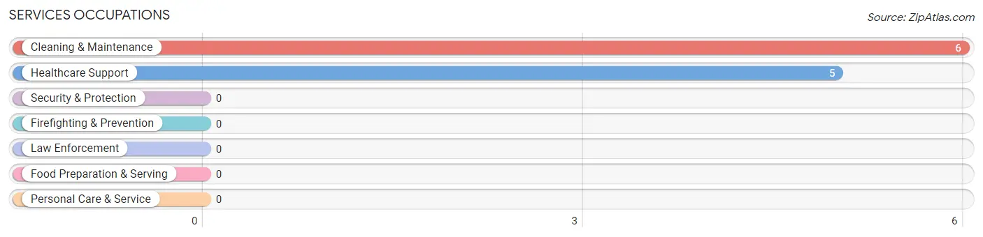 Services Occupations in Register