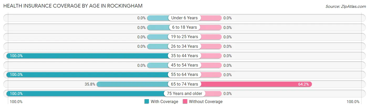 Health Insurance Coverage by Age in Rockingham