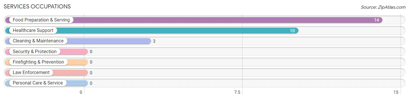 Services Occupations in Roopville