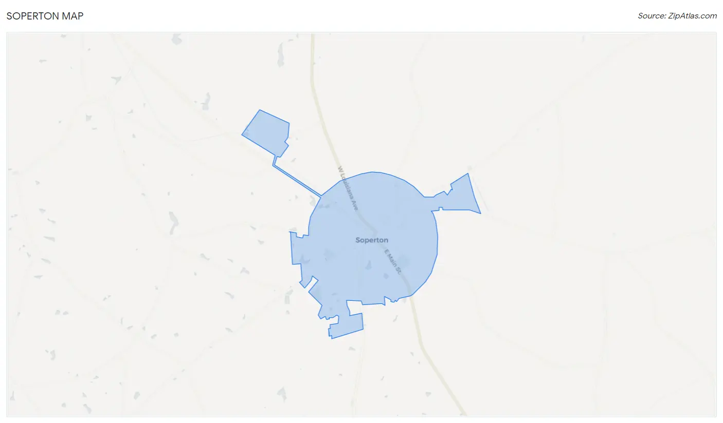 Soperton Map