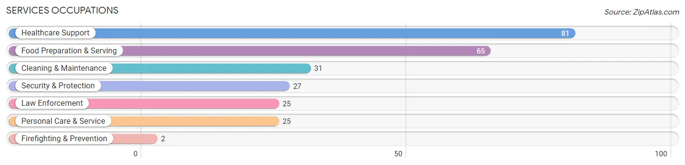 Services Occupations in Soperton