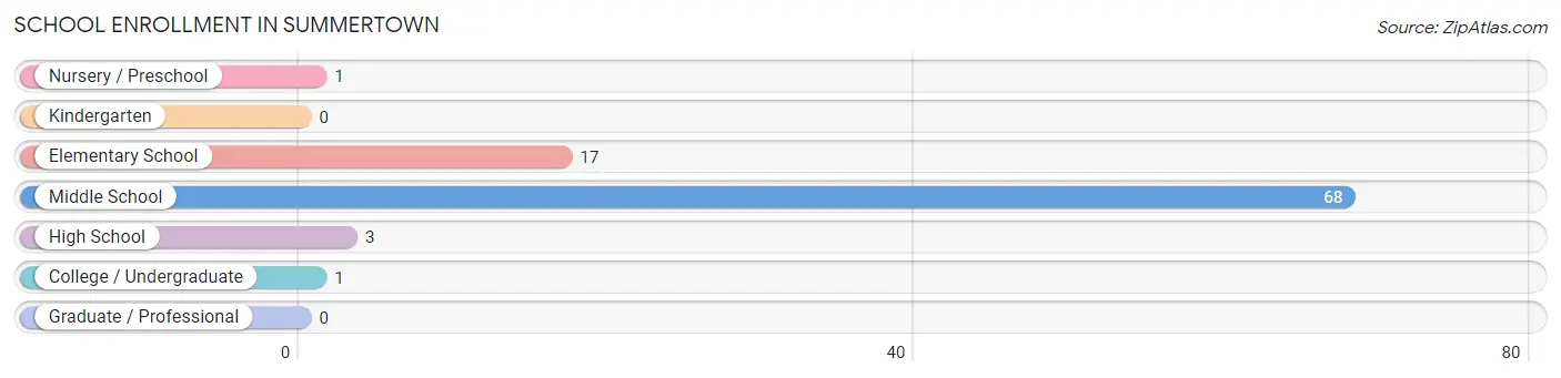 School Enrollment in Summertown