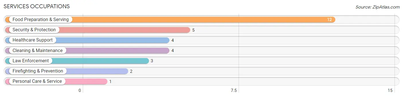 Services Occupations in Summertown