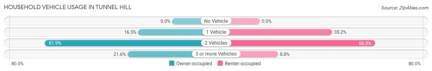 Household Vehicle Usage in Tunnel Hill