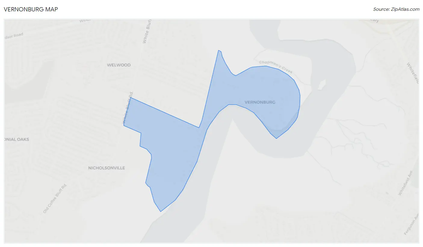 Vernonburg Map