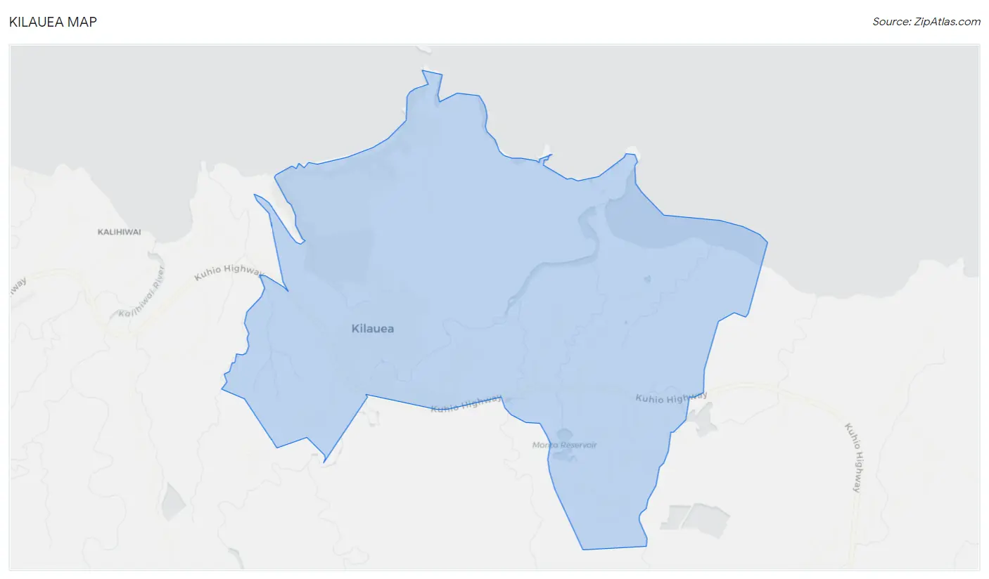 Kilauea Map