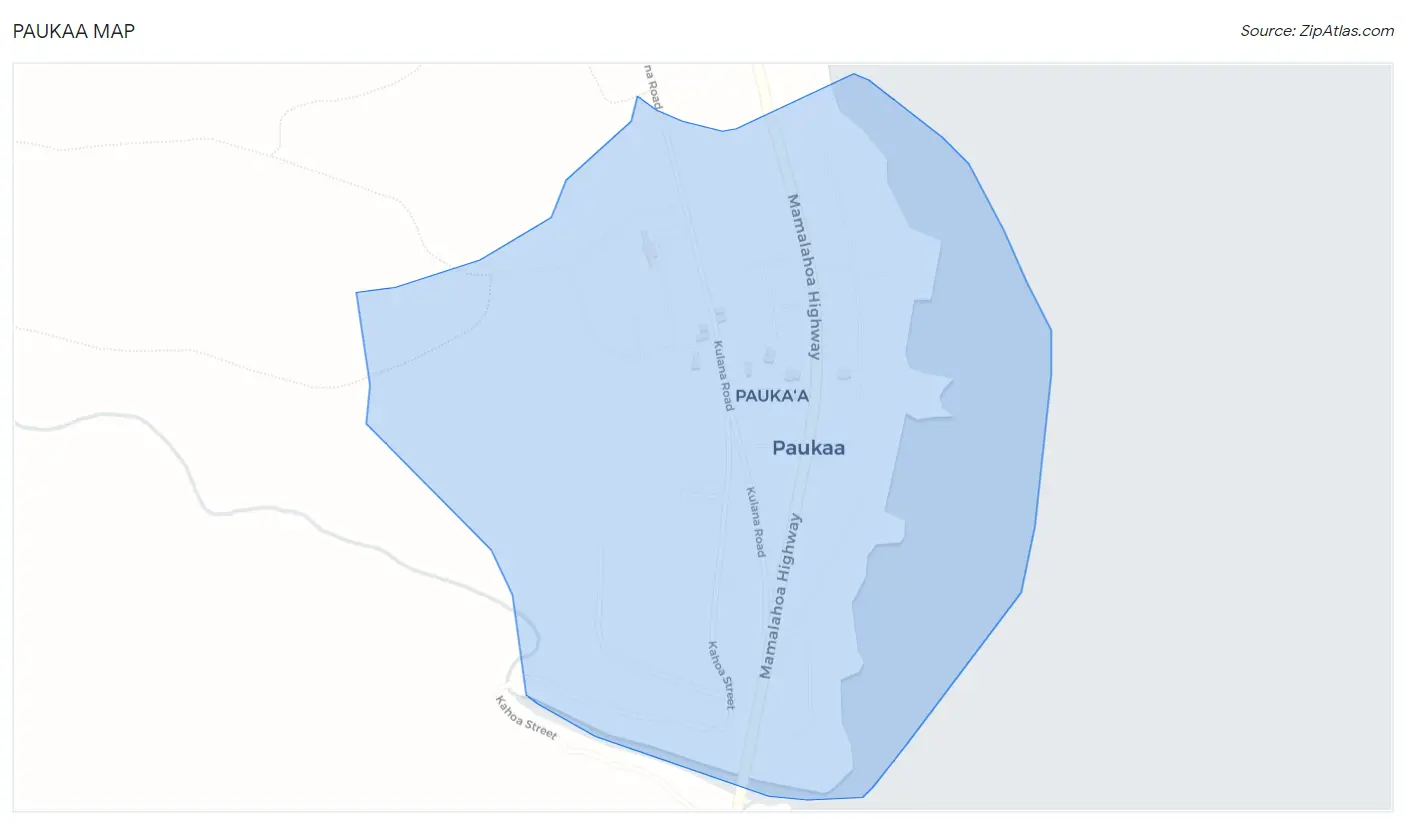 Paukaa Map