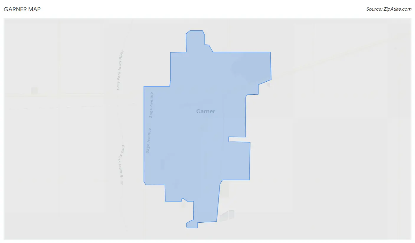 Garner Map