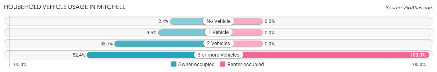 Household Vehicle Usage in Mitchell