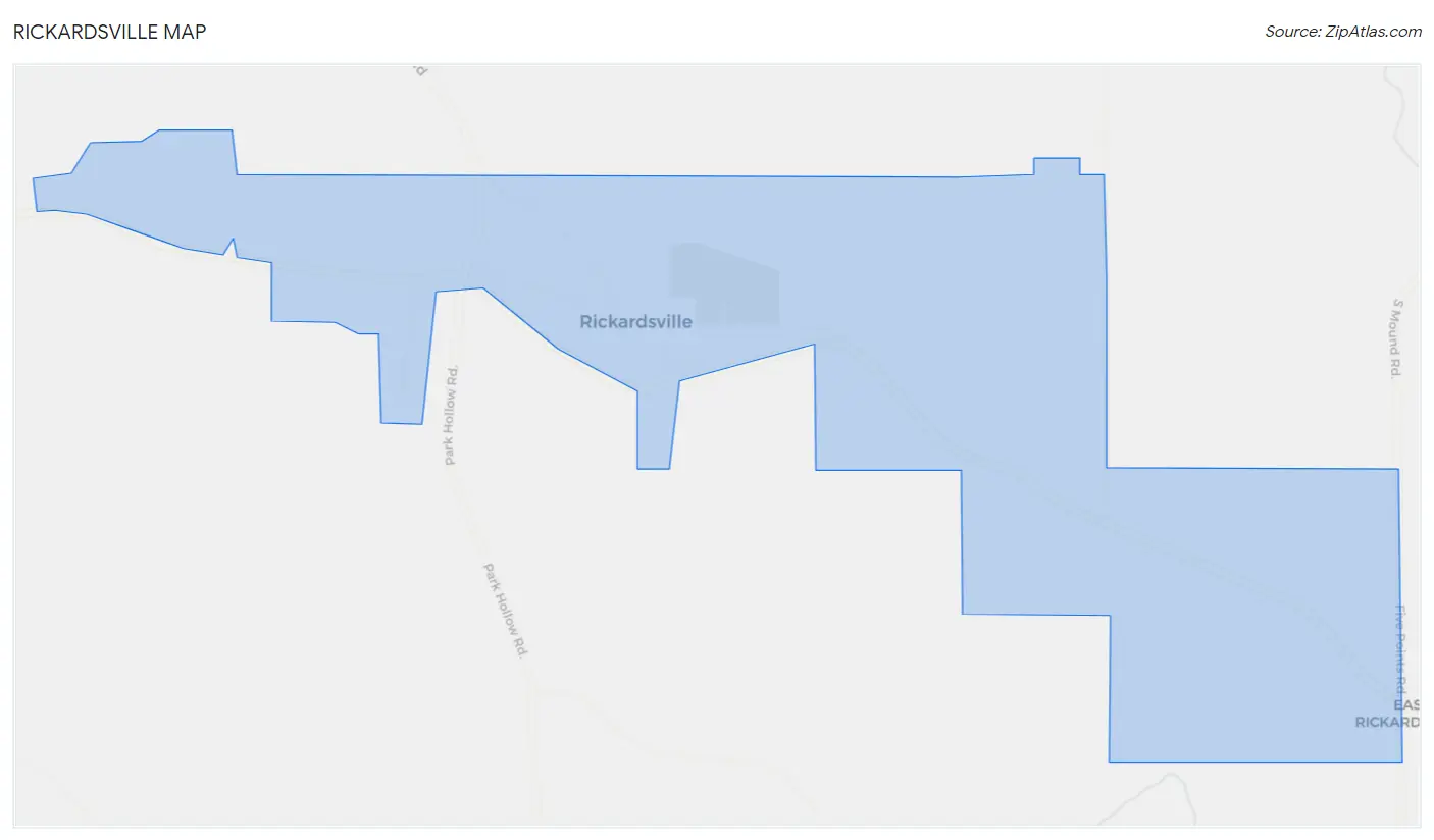 Rickardsville Map