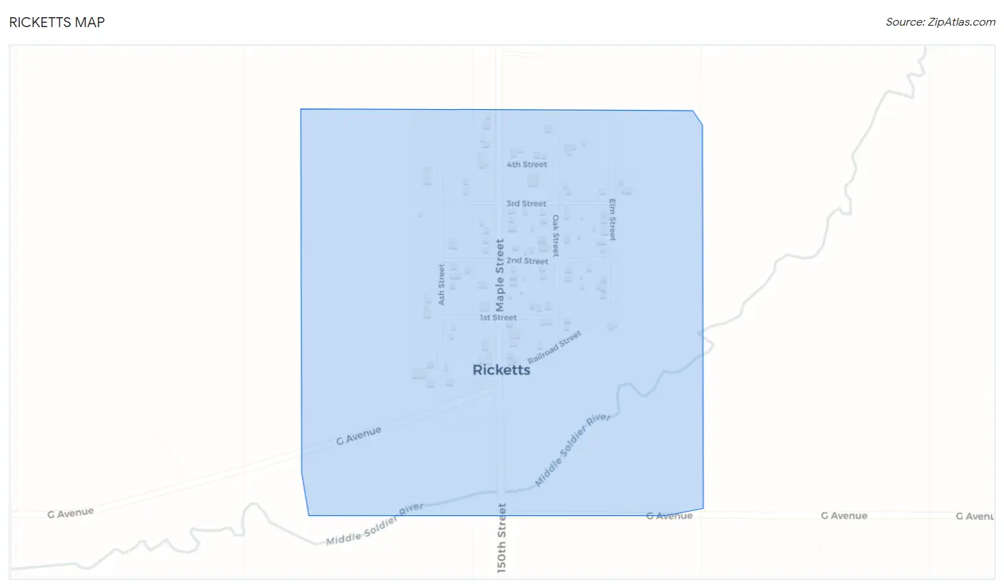 Ricketts Map