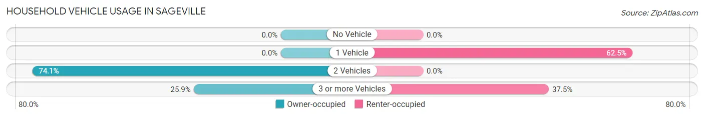 Household Vehicle Usage in Sageville